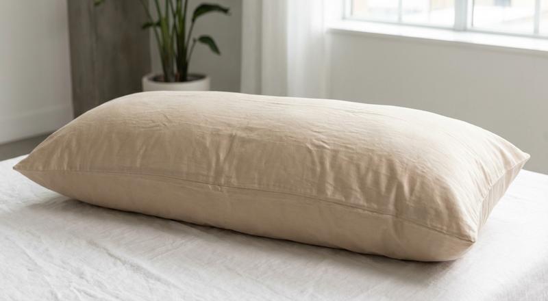 HOMELAB Cooling Body Pillow with Bamboo Pillowcase